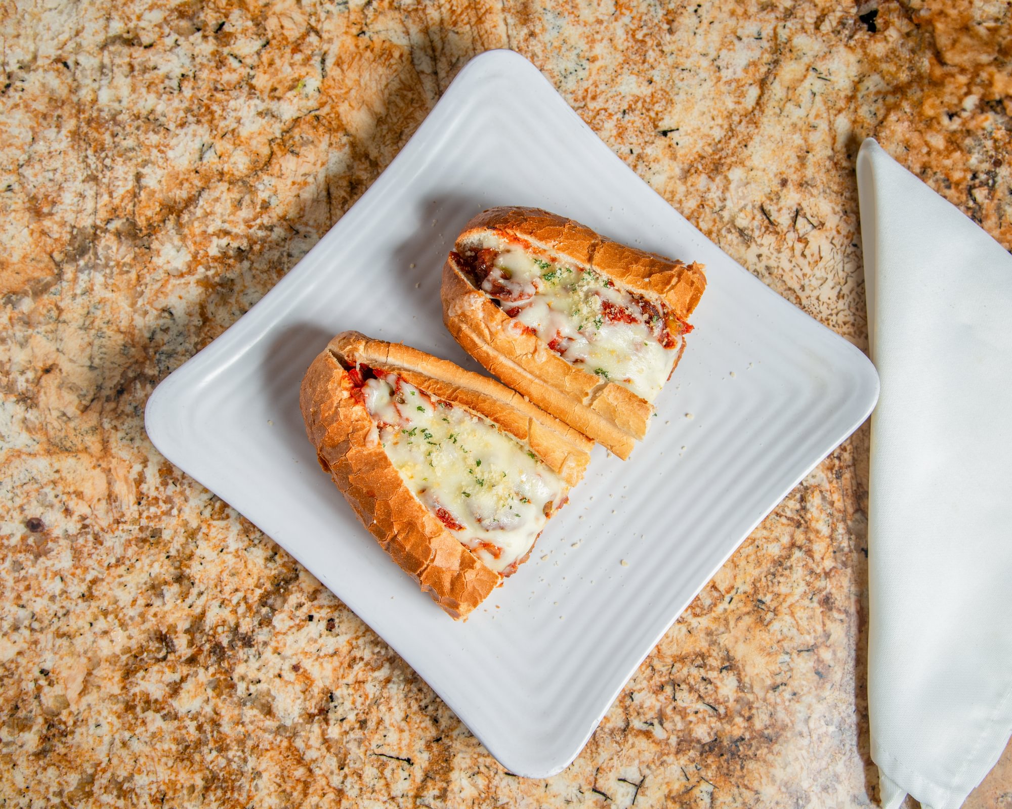 Shrimp Parmesan Sub