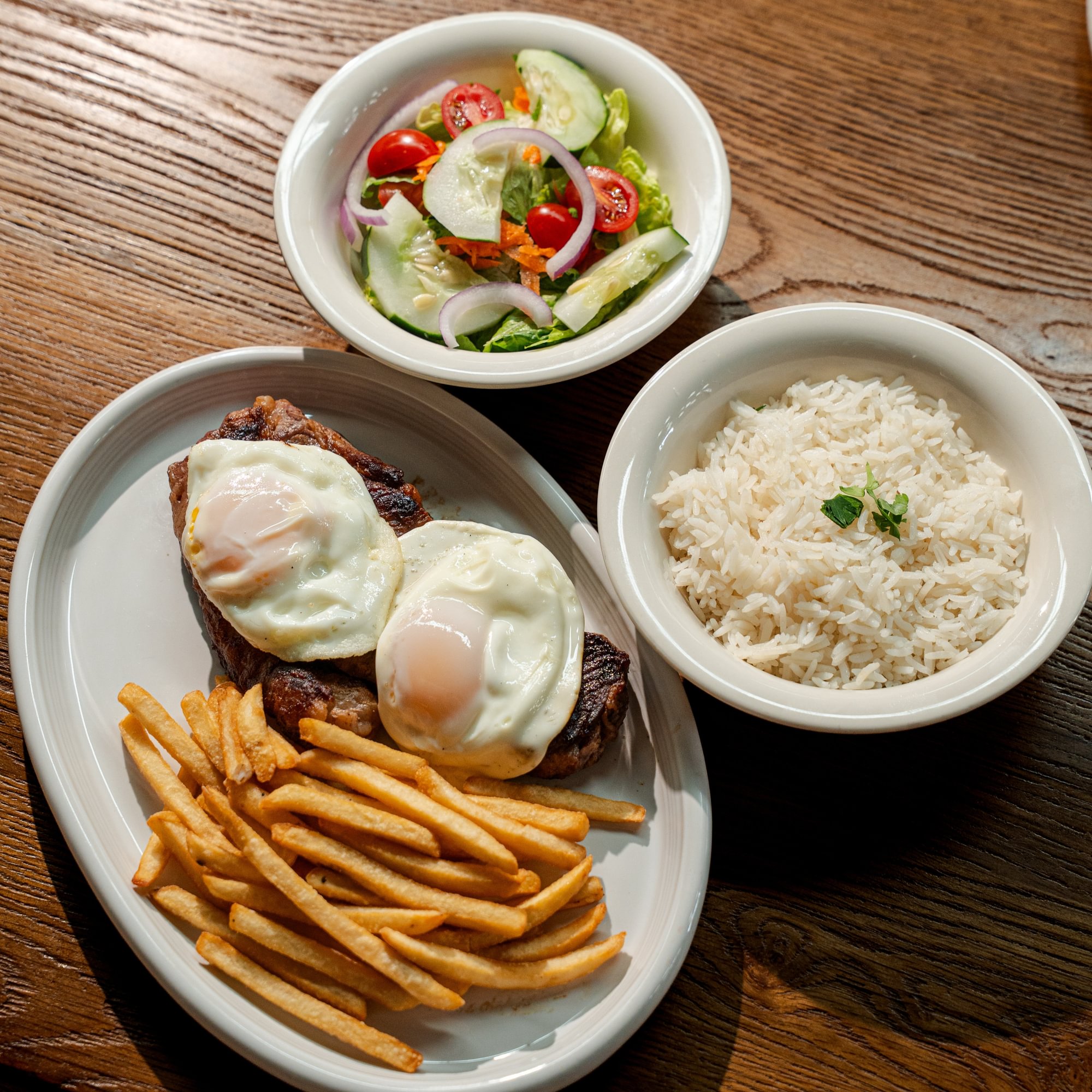 Steak and Egg