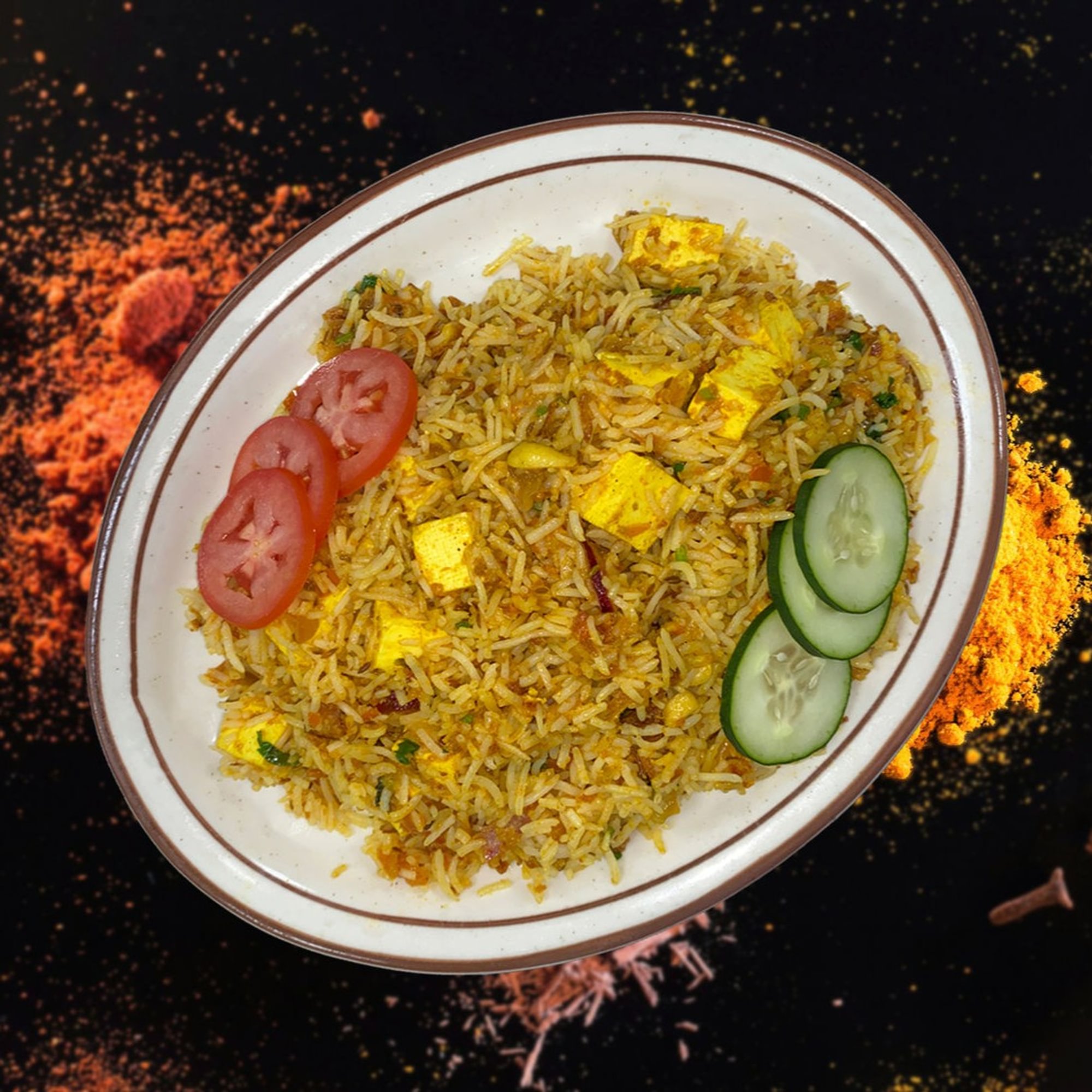 Paneer Biryani