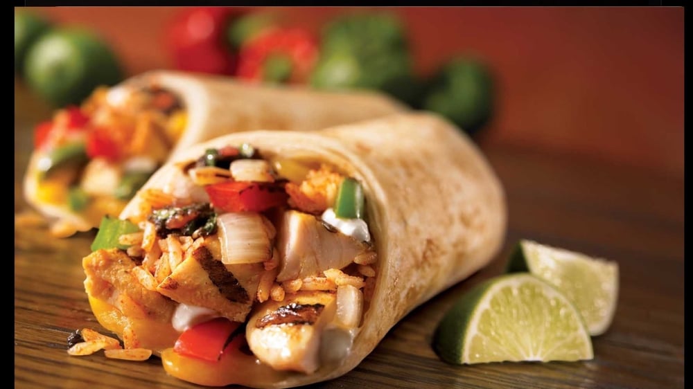 Burrito or Wraps + fries