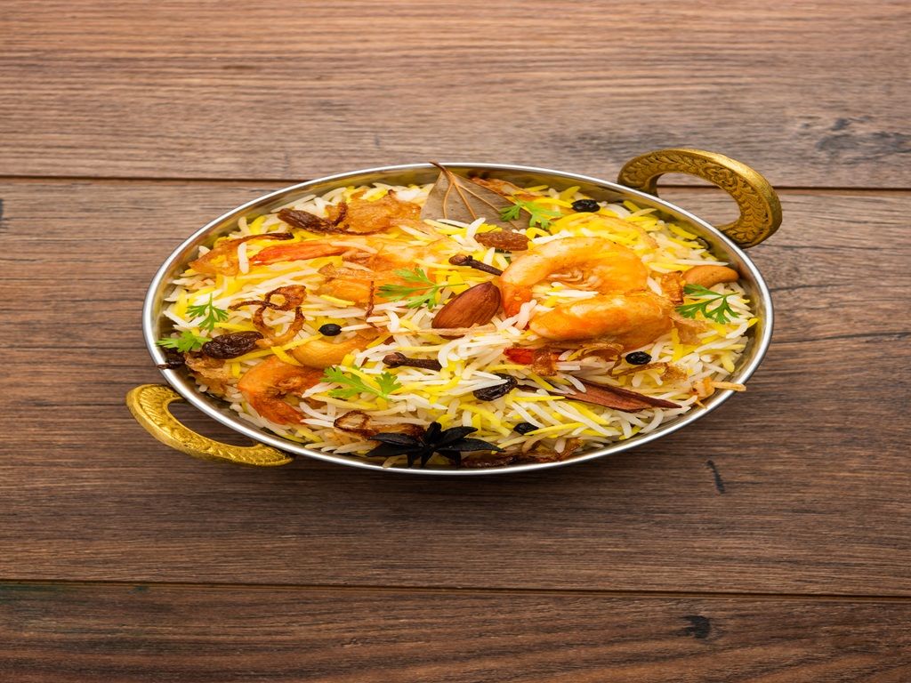 SHRIMP BIRYANI