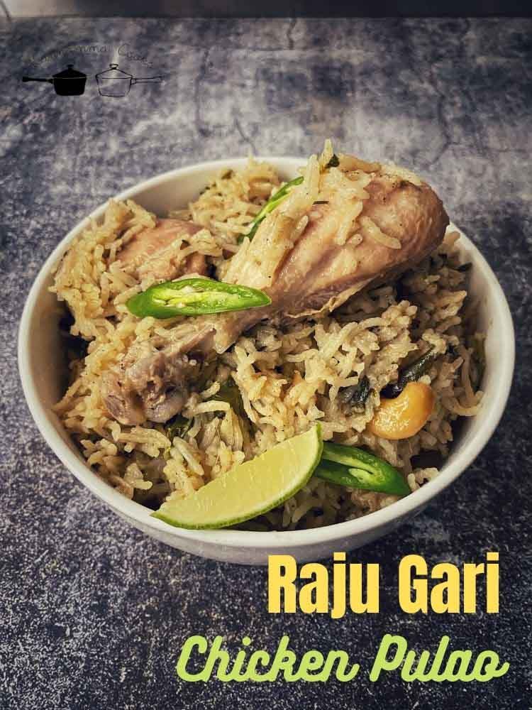 Raju Gari Kodi Pulao (Chicken)