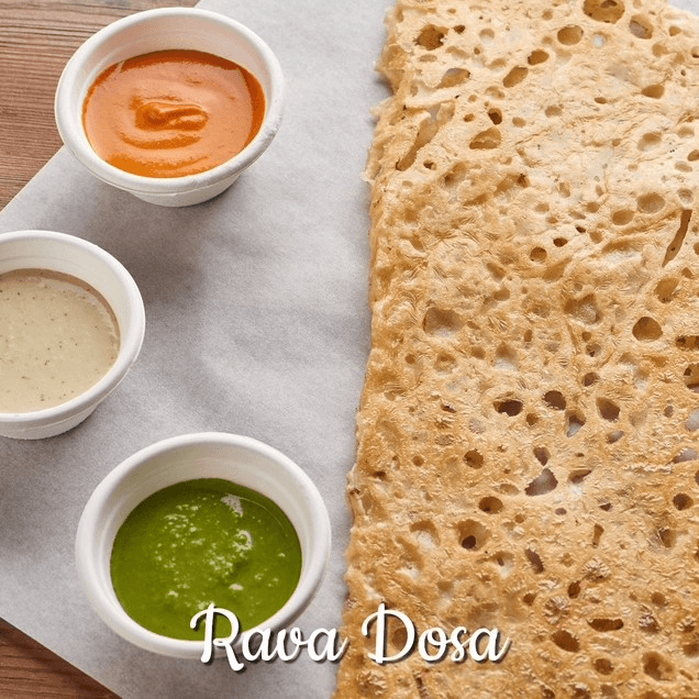 Rava Plain Dosa