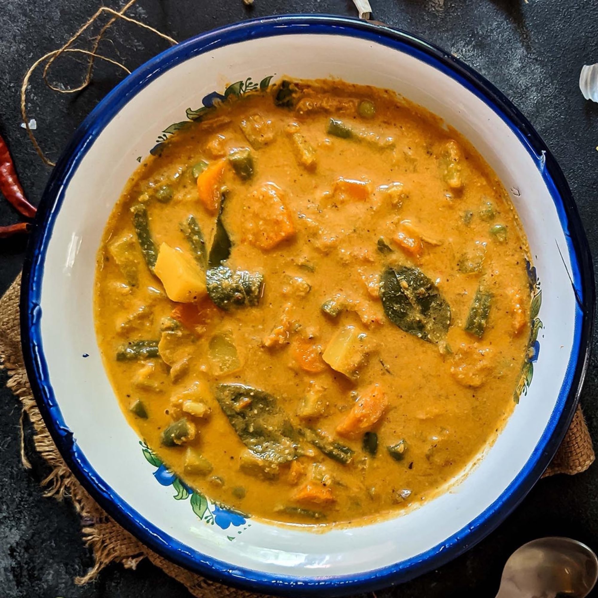 Vegetable Chettinadu Curry