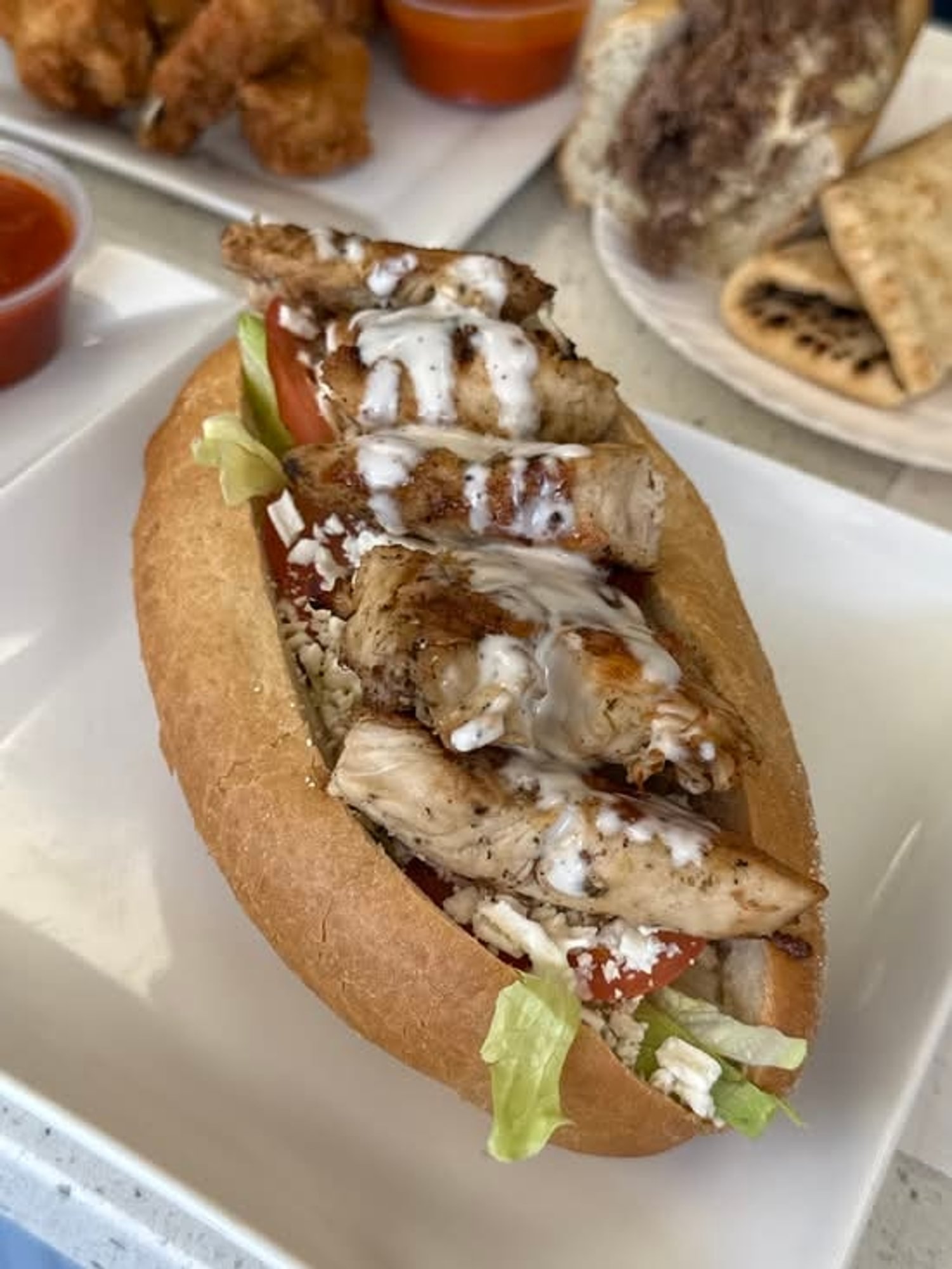 Chicken Kabob Sub
