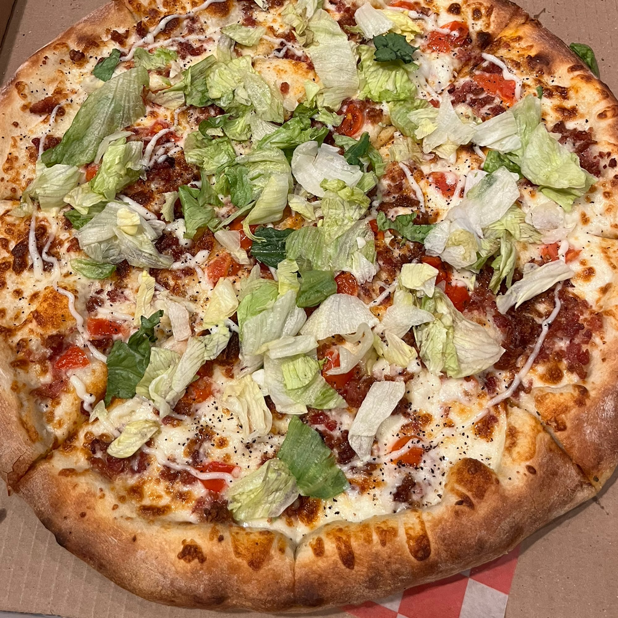 BLT Pizza