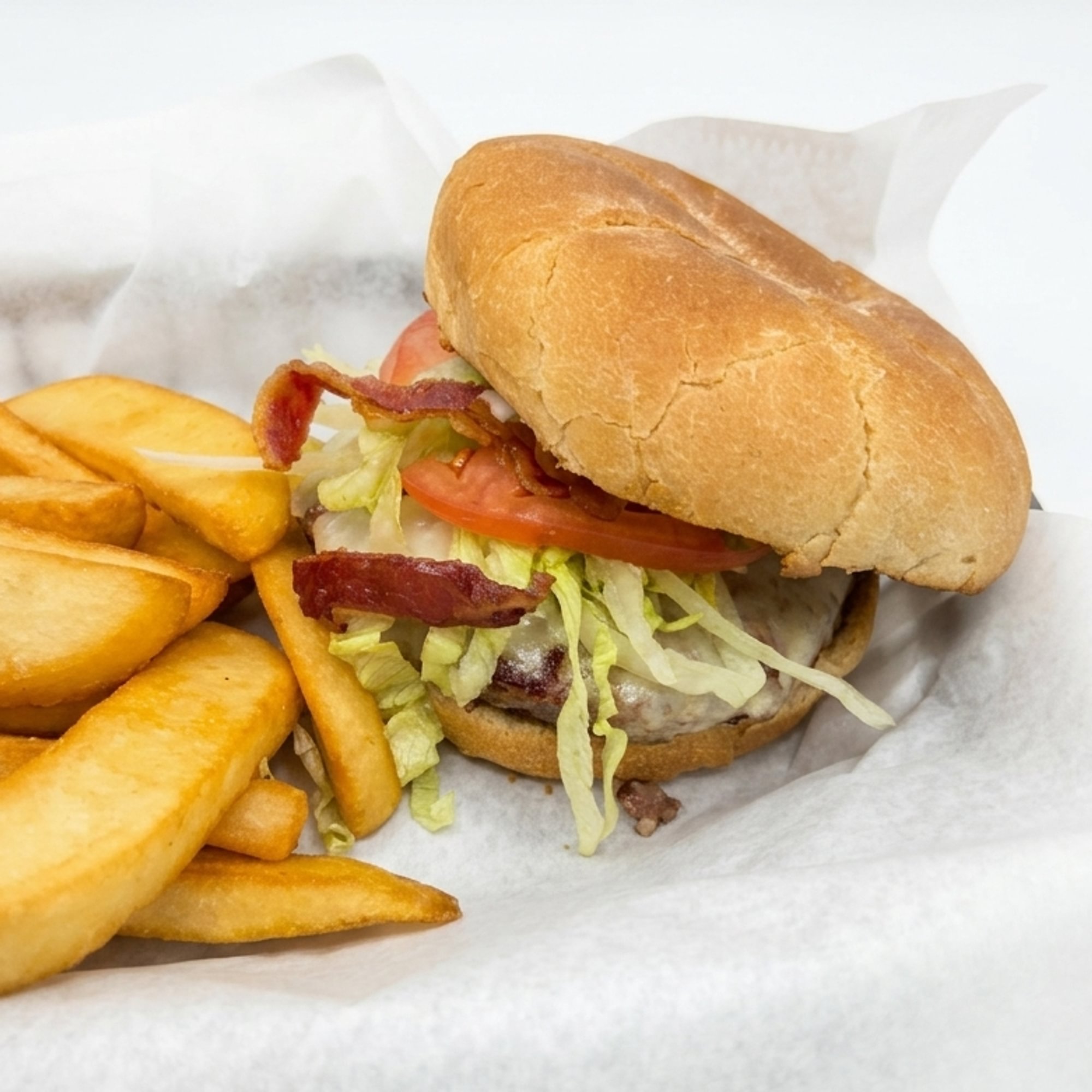 Bacon Ranch Melt Burger Only