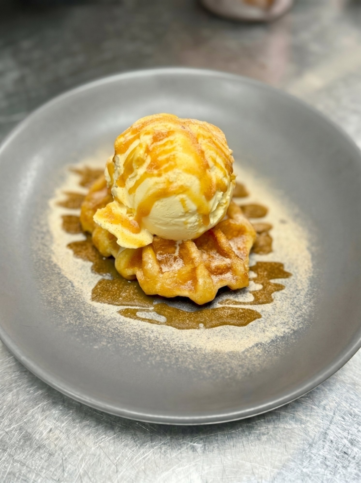 Waffle & Ice Cream