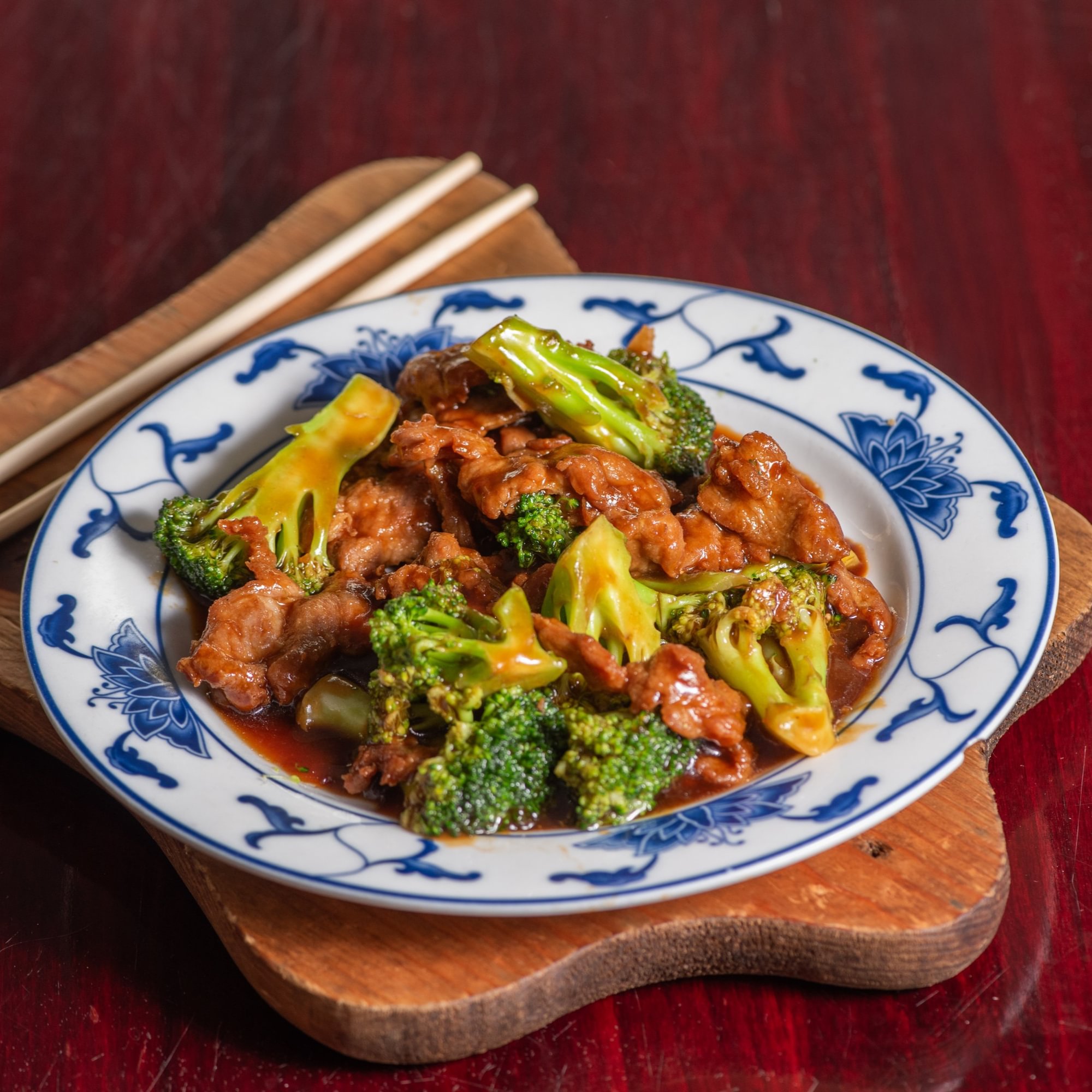 36. Beef with broccoli