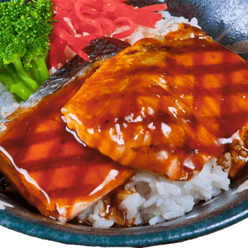 Salmon Teriyaki Bowl