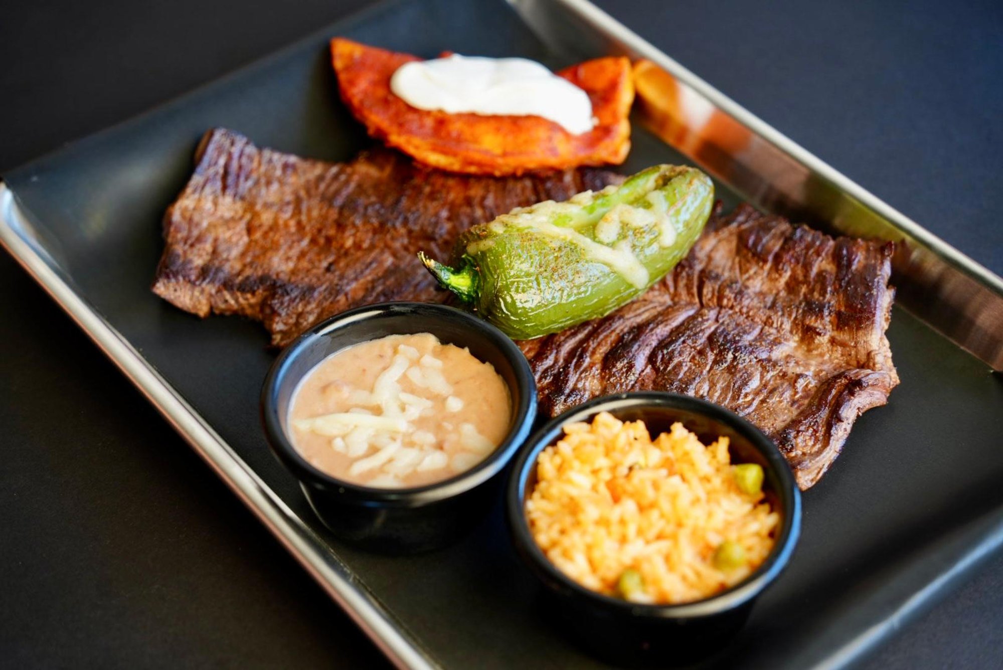 Steak A La Tampiquena