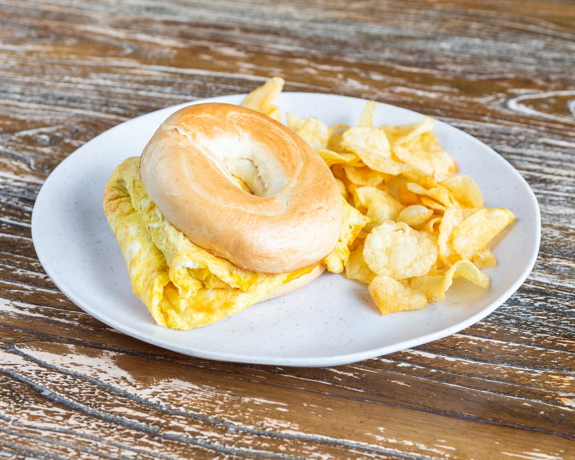 Cheesy Omelette Sammie