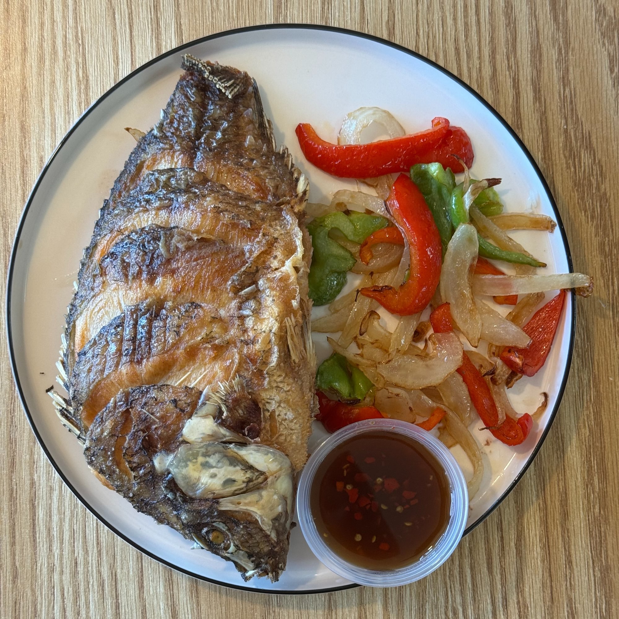 Fried Whole Tilapia Fish