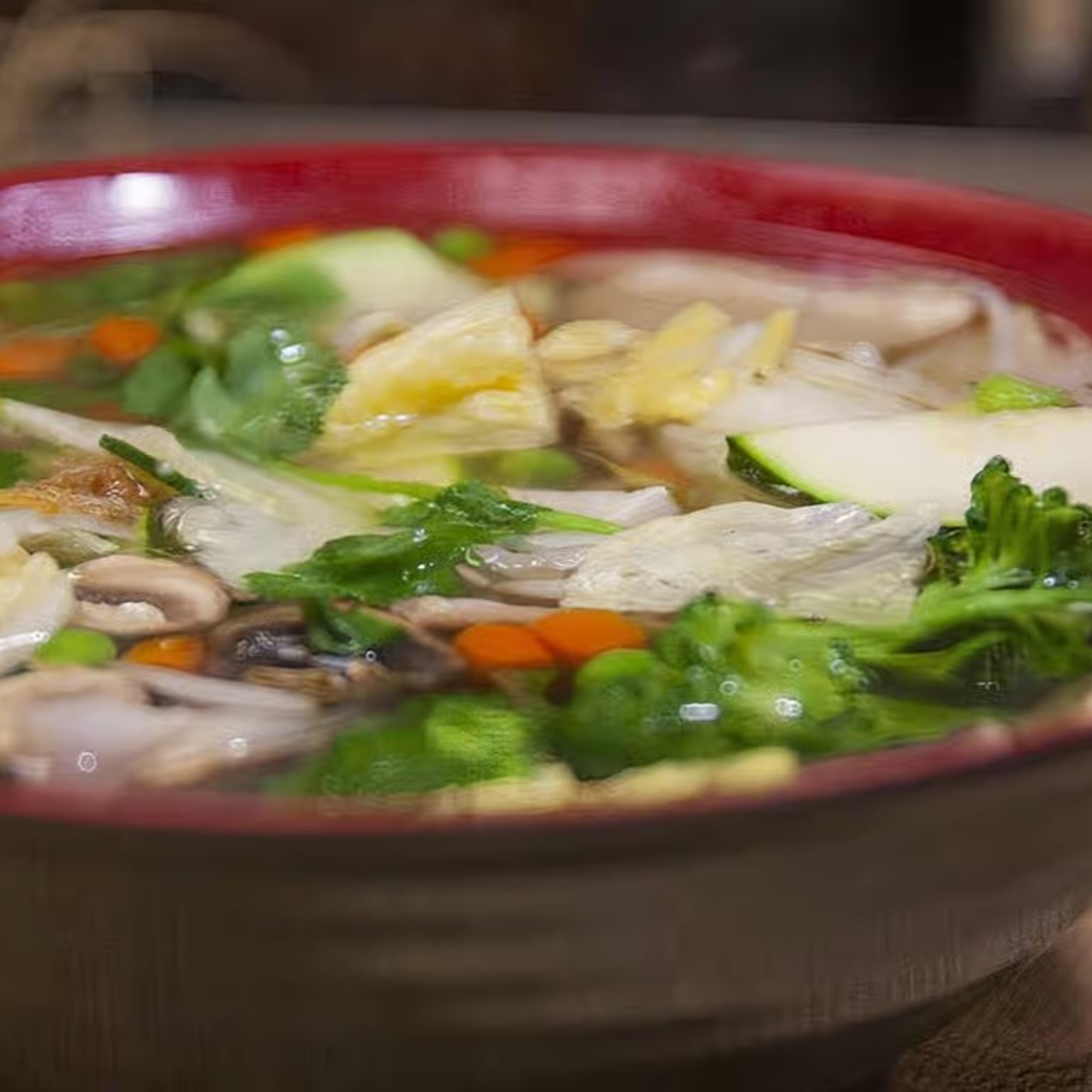 Vegetable Tofu Soup