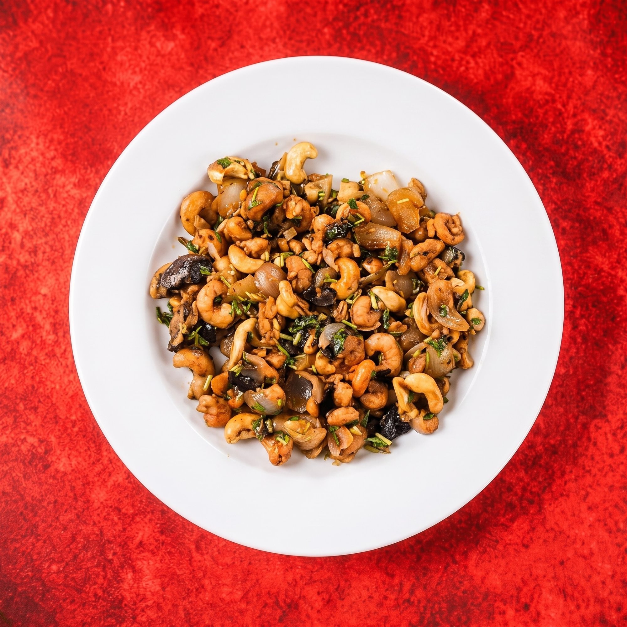 Karvepaku Kaju Shrimp
