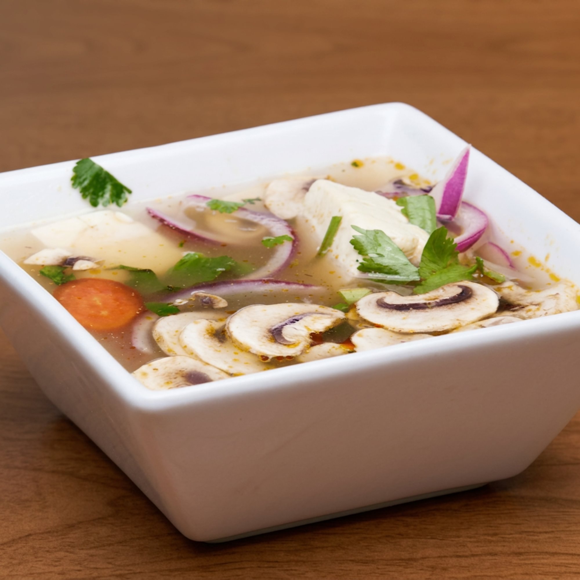 Tom Yum Tofu Soup