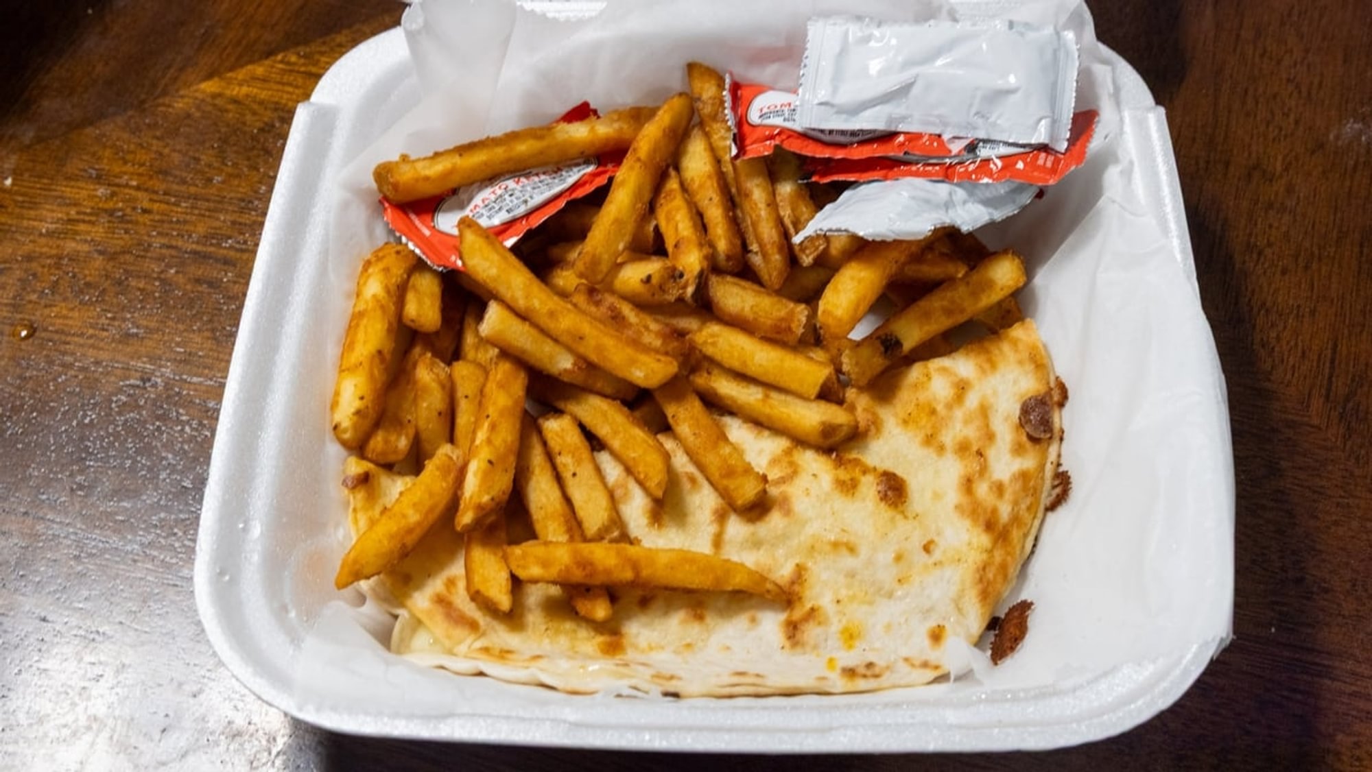 One Cheese Quesadilla