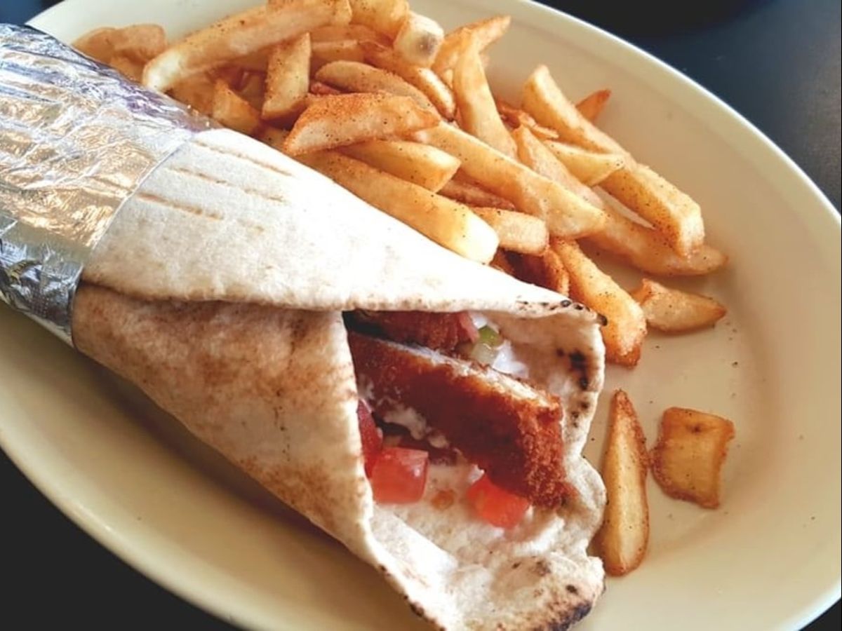 Crispy Chicken Wrap