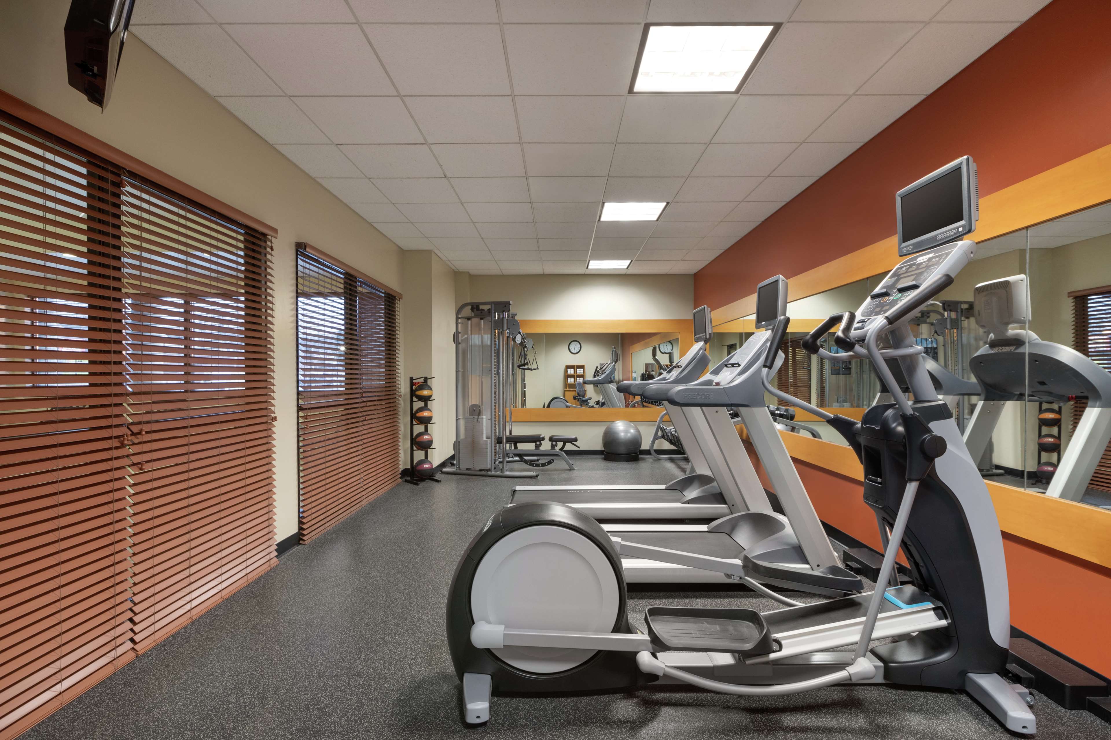 Health club  fitness center  gym