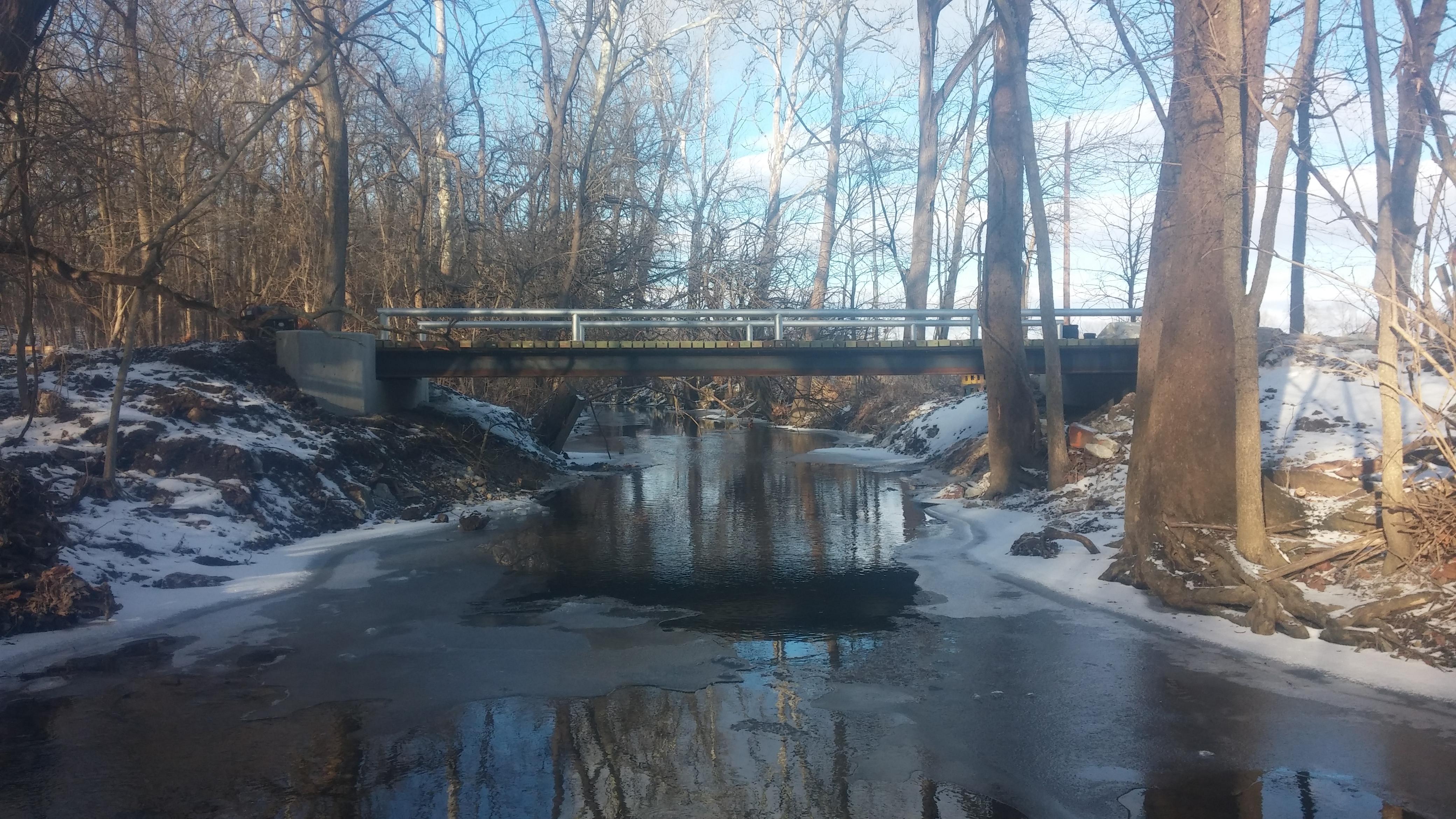 40' Span Driveway Bridge