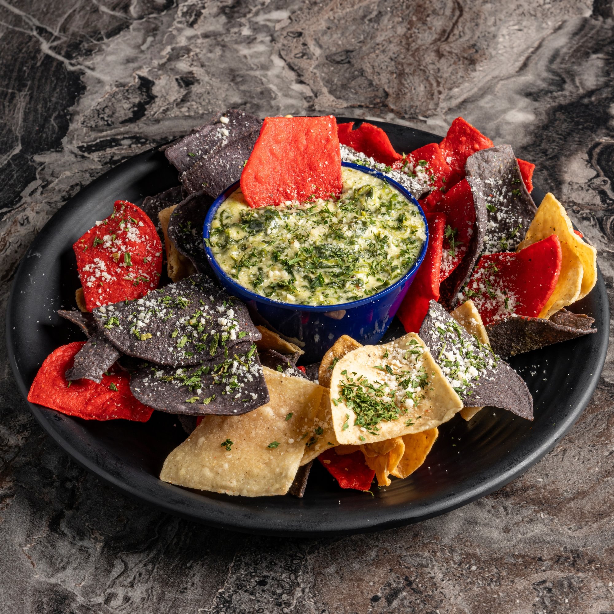 Four Cheese Spinach Dip