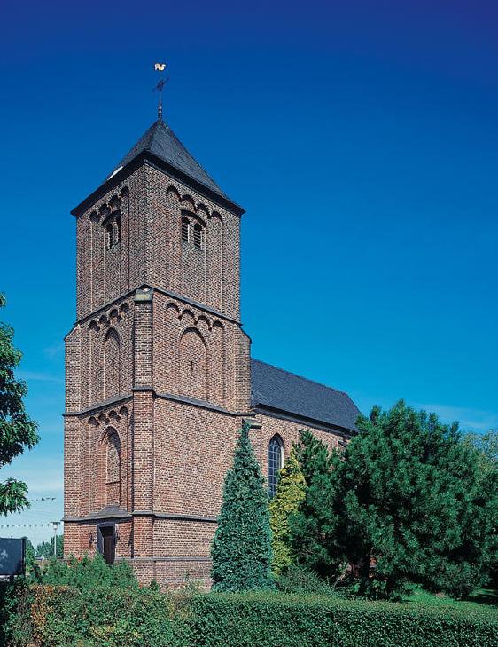 Kirche der Ev. Kirchengemeinde Wallach-Ossenberg-Borth