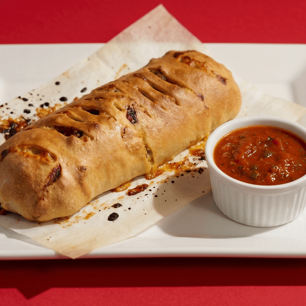 Broccoli Saute & Mozzarella Stromboli