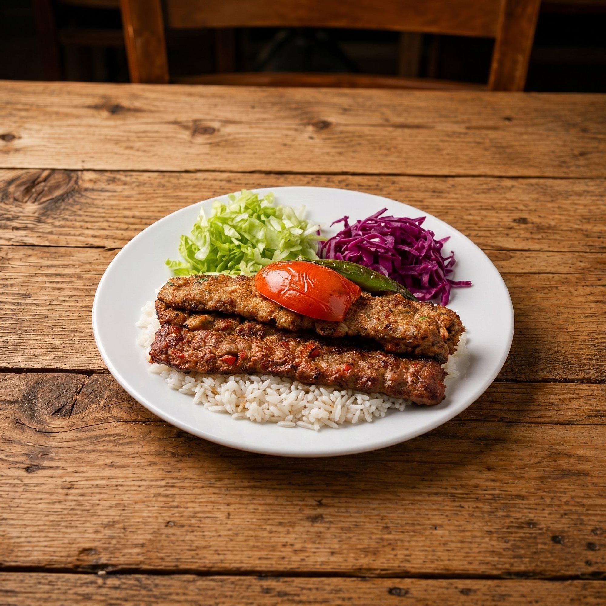 Adana Kebab Plate
