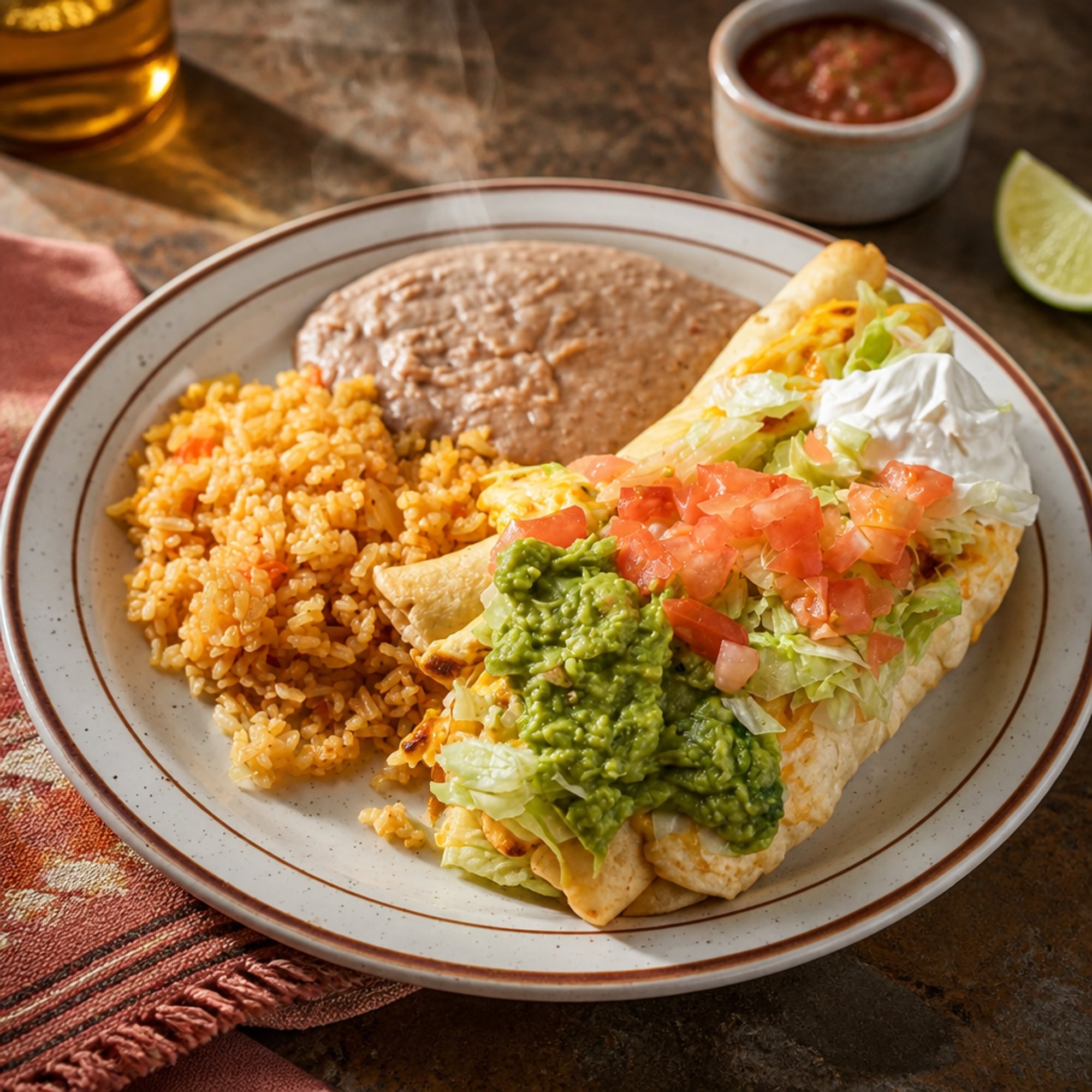 Single Chimichanga