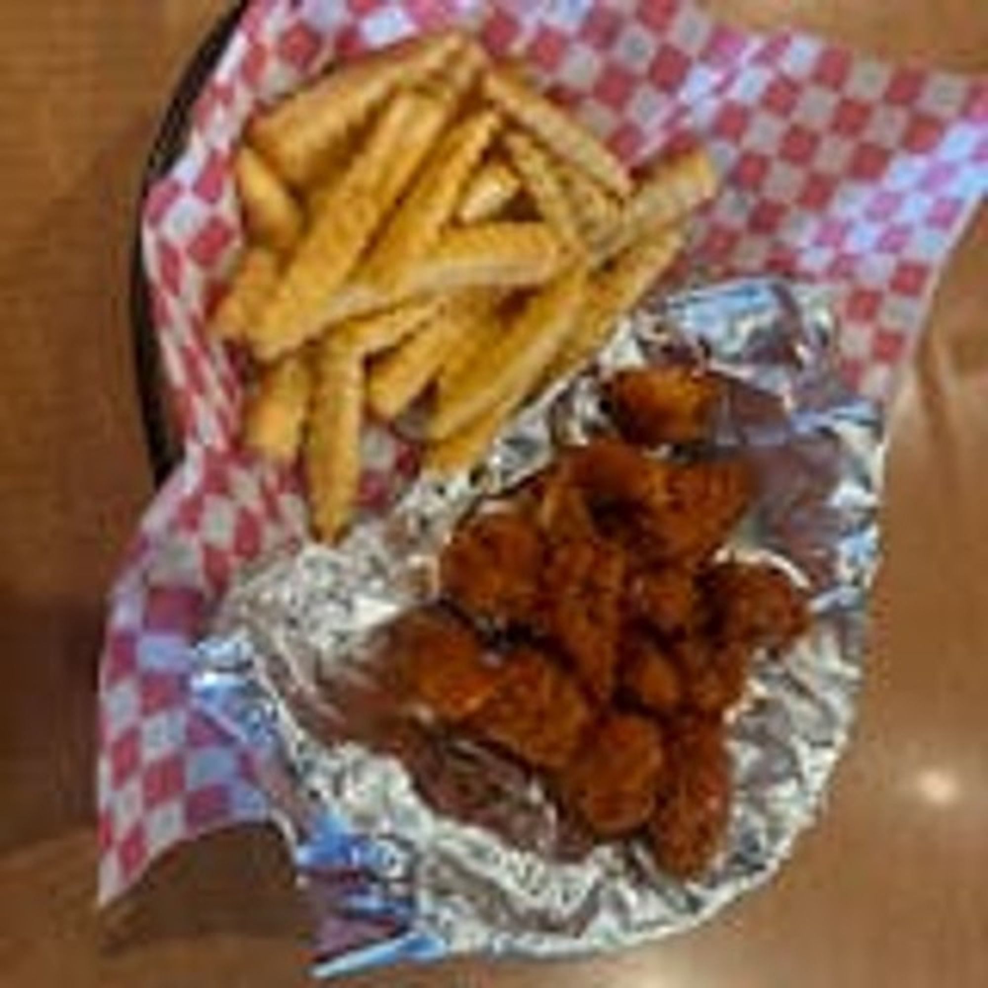Buffalo Chicken Tenders and Fries