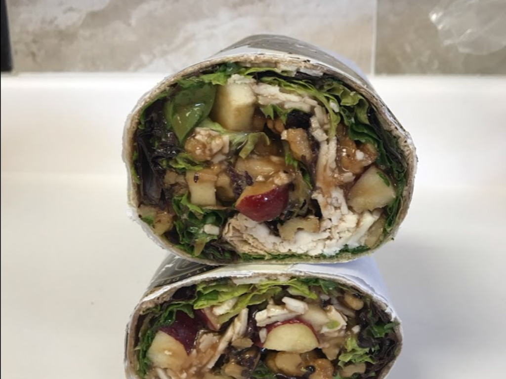 Apple Walnut Wrap w/ Grilled Chicken