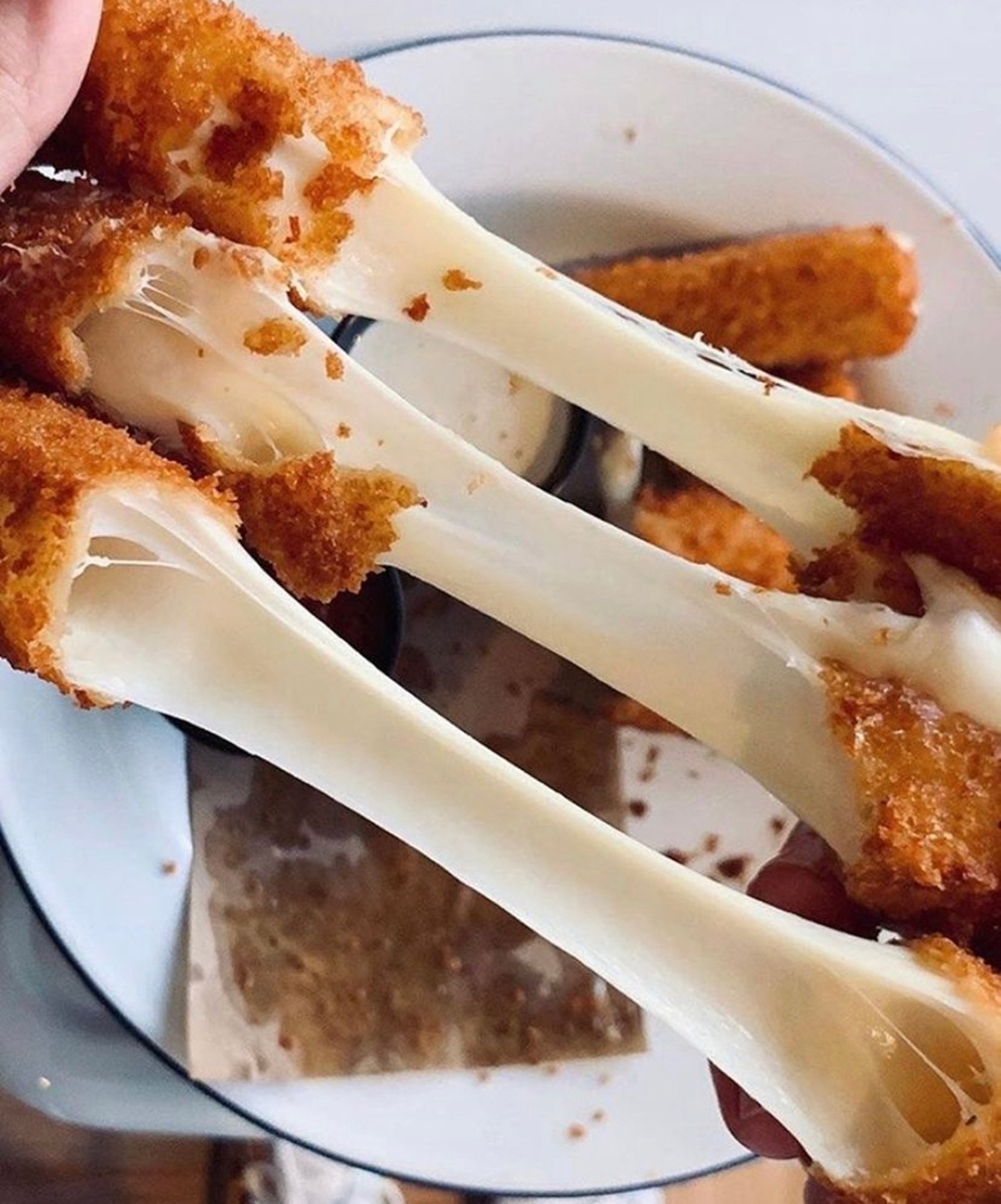 Homemade Fried Mozzarella