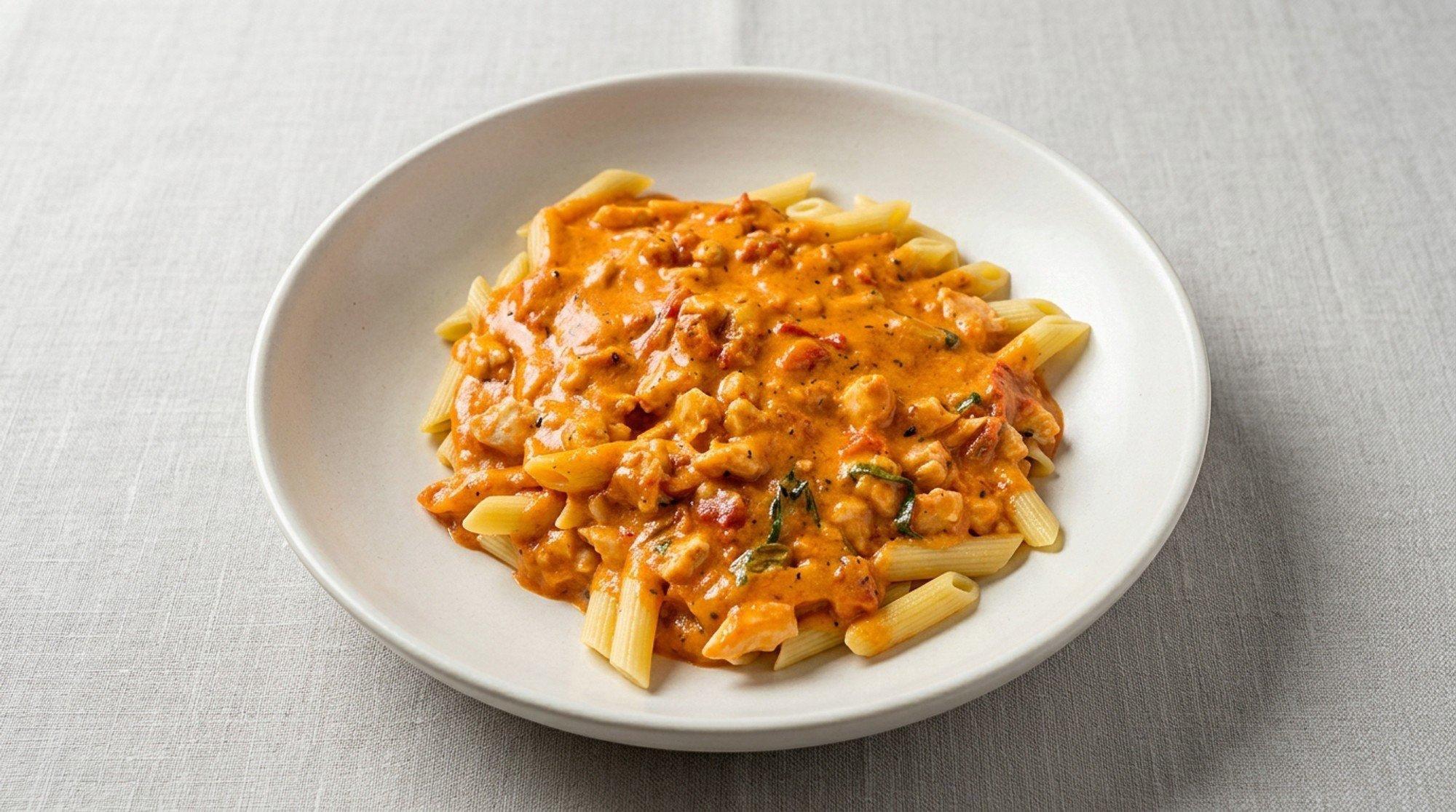 Penne Alla Vodka with Crab Meat