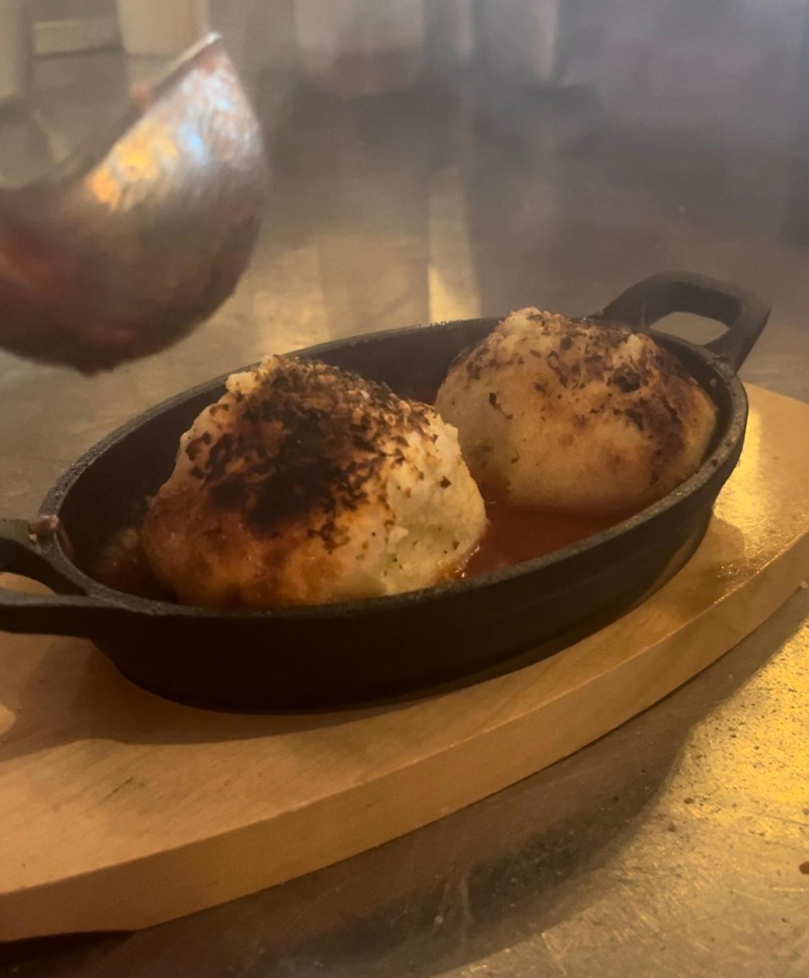 Twisted Skillet Garlic Butter Cheese Bombs