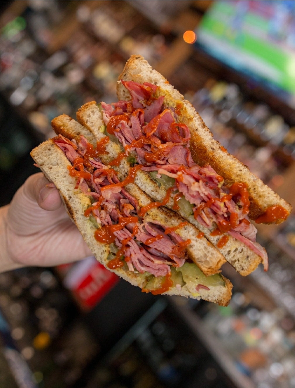 Pastrami Sammi on Rye