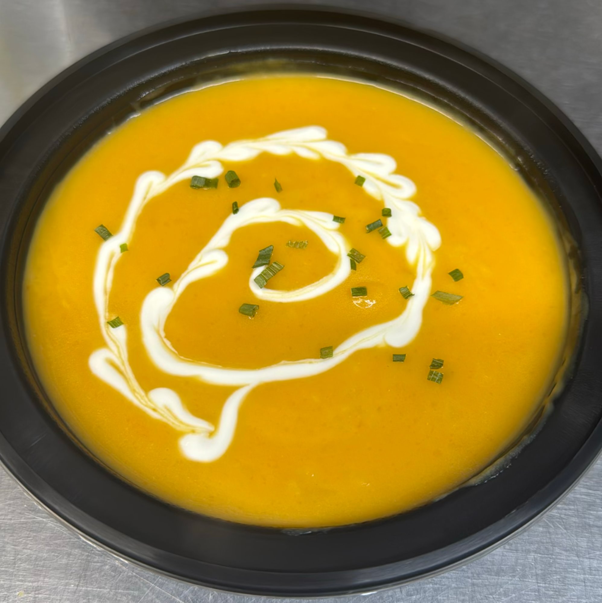 Creamy Pumpkin Soup Small Lunch