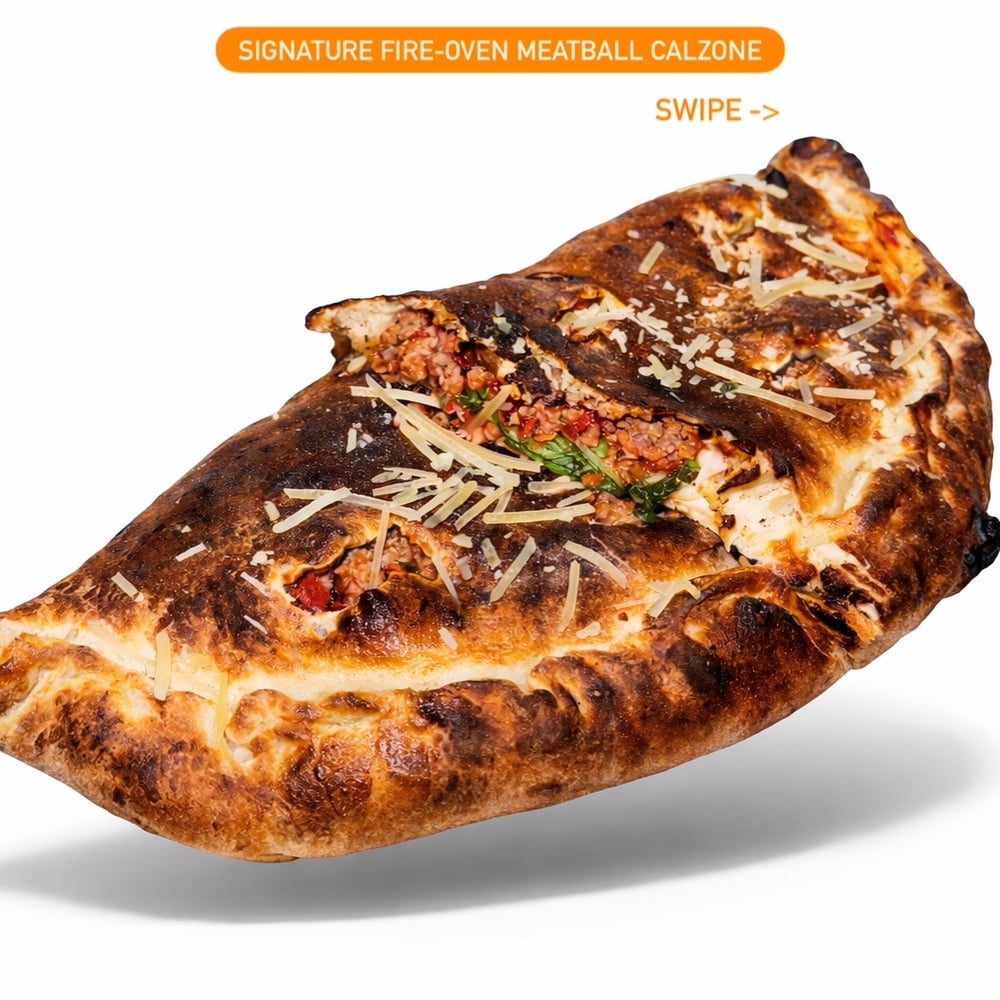 Meatball Calzone