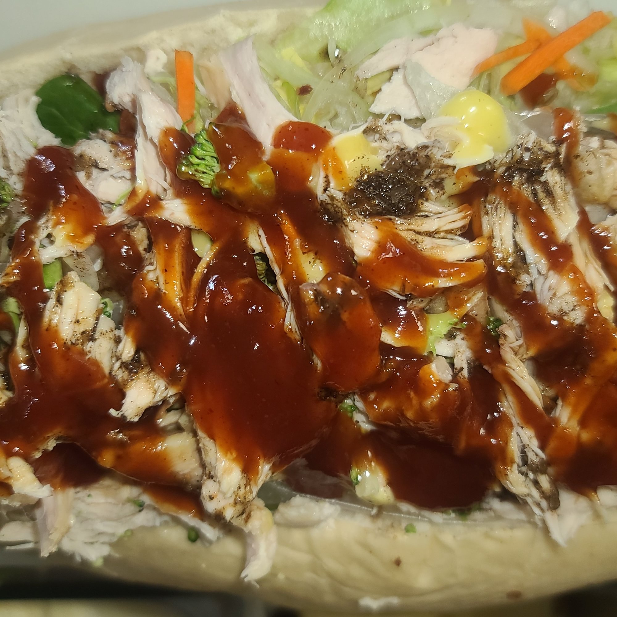 Honey BBQ Chicken Sub