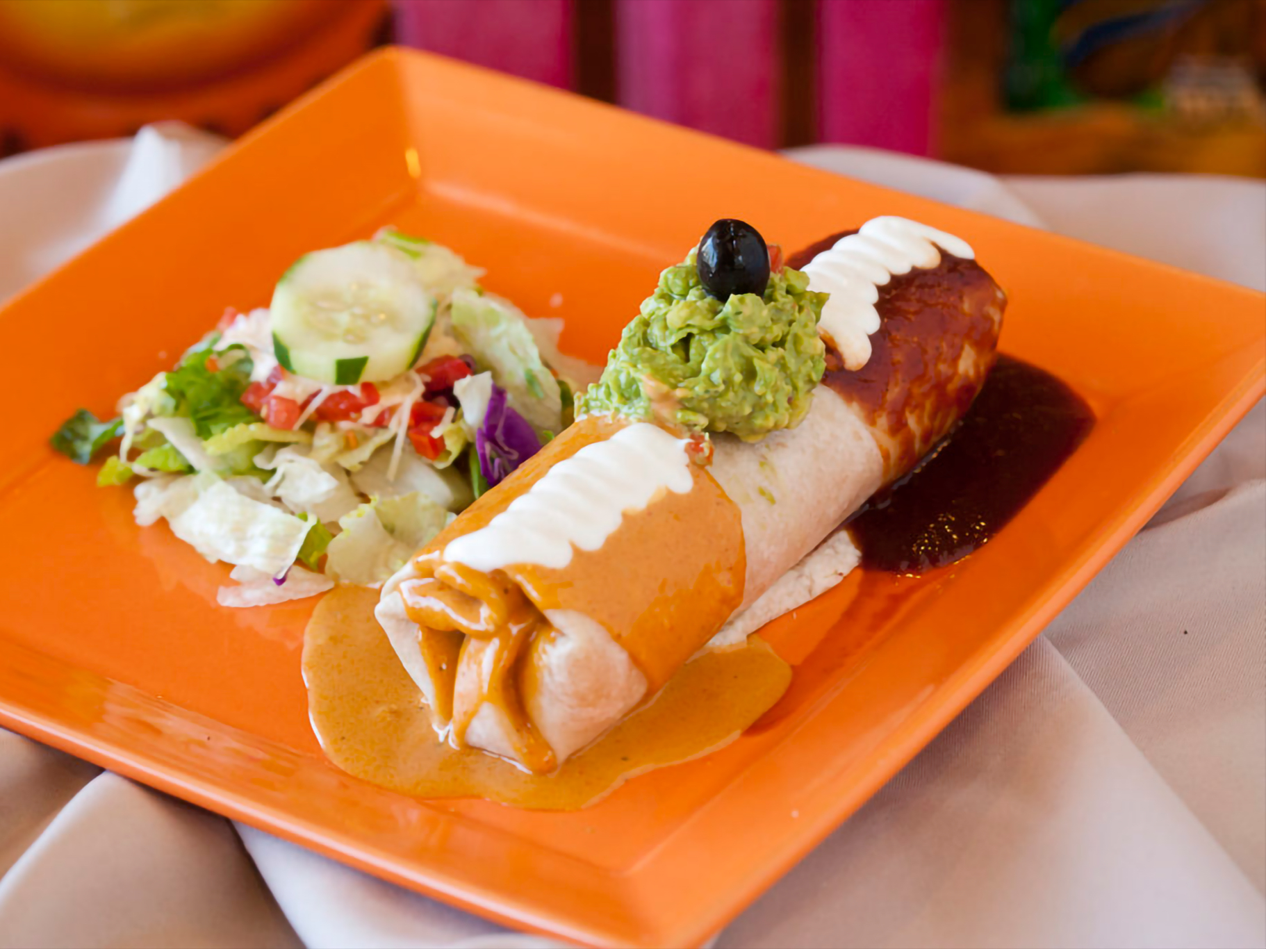 BBQ Chicken Burrito