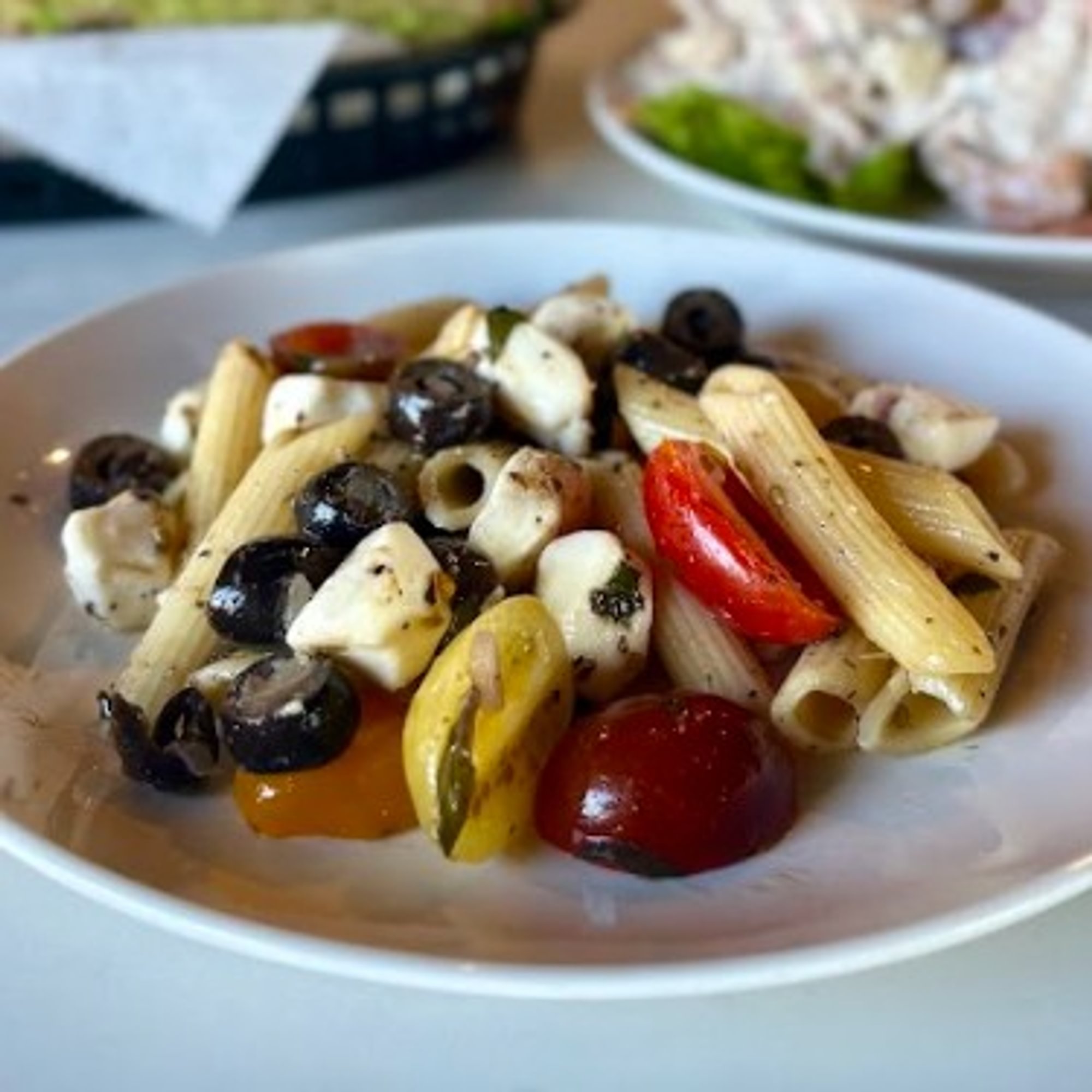 MOZZ + PENNE PASTA SALAD SIDE - 8oz