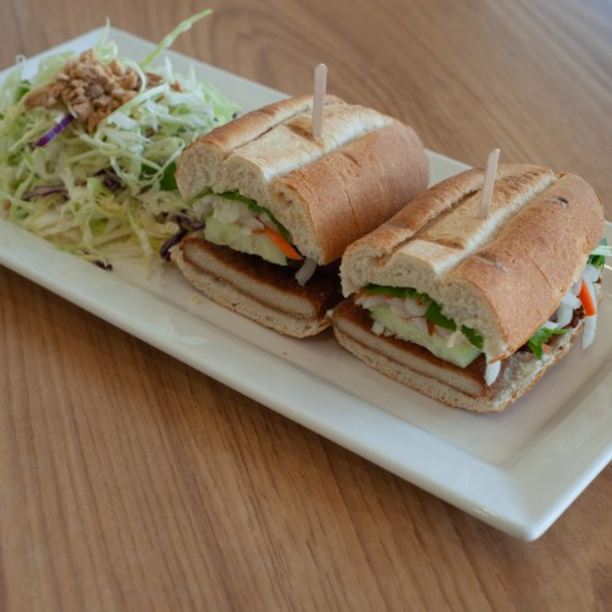 Vietnamese Chicken Po'boy Banh Mi