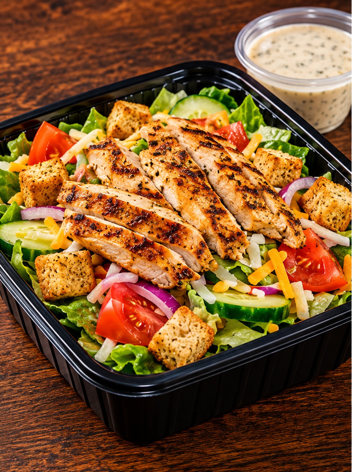 Grilled Chicken Garden Salad
