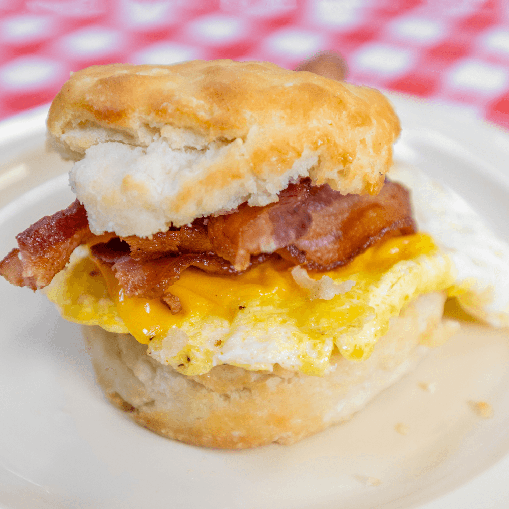 Applewood Bacon, Egg & Cheese Biscuit