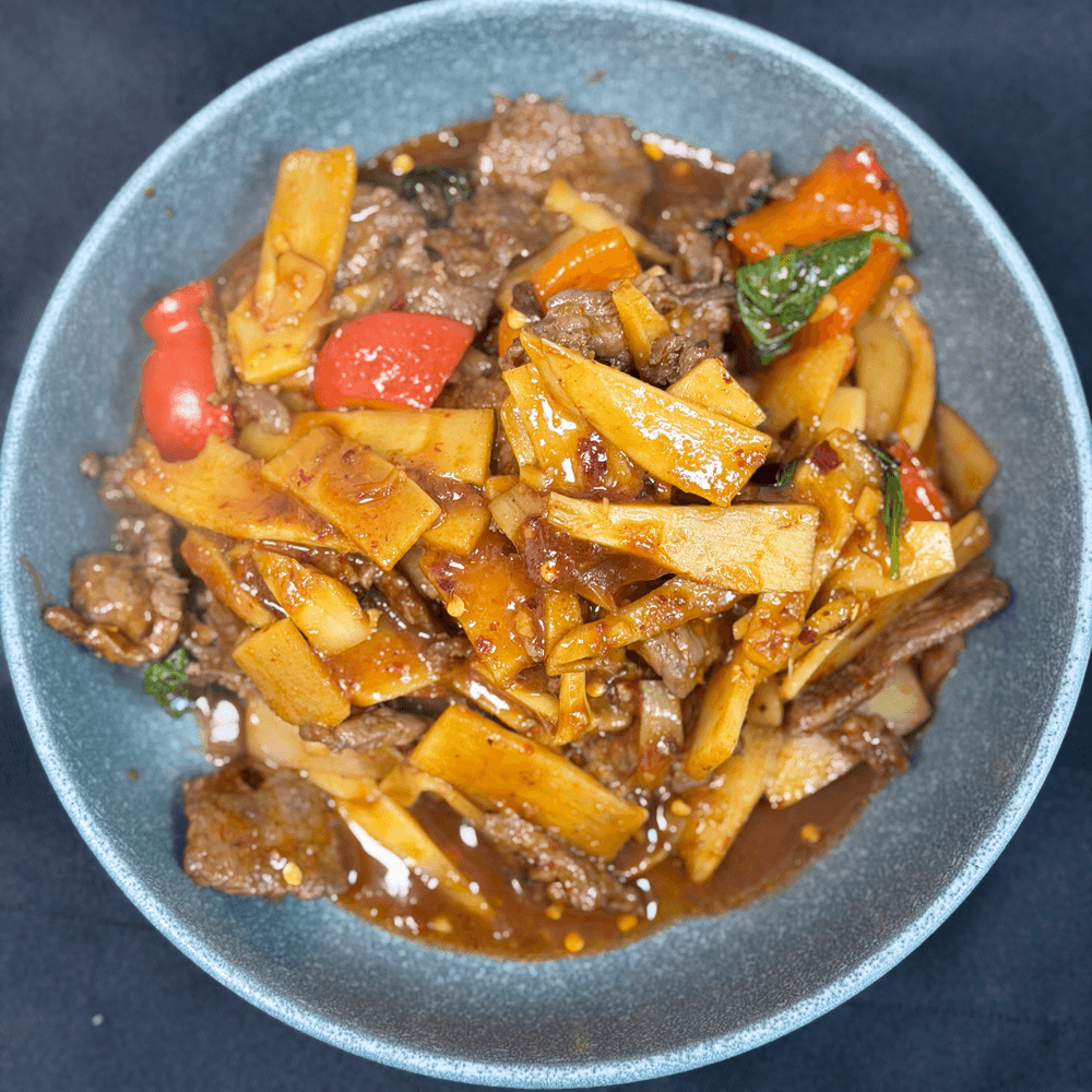 Pad Prig Nor Mai (Chili Bamboo)