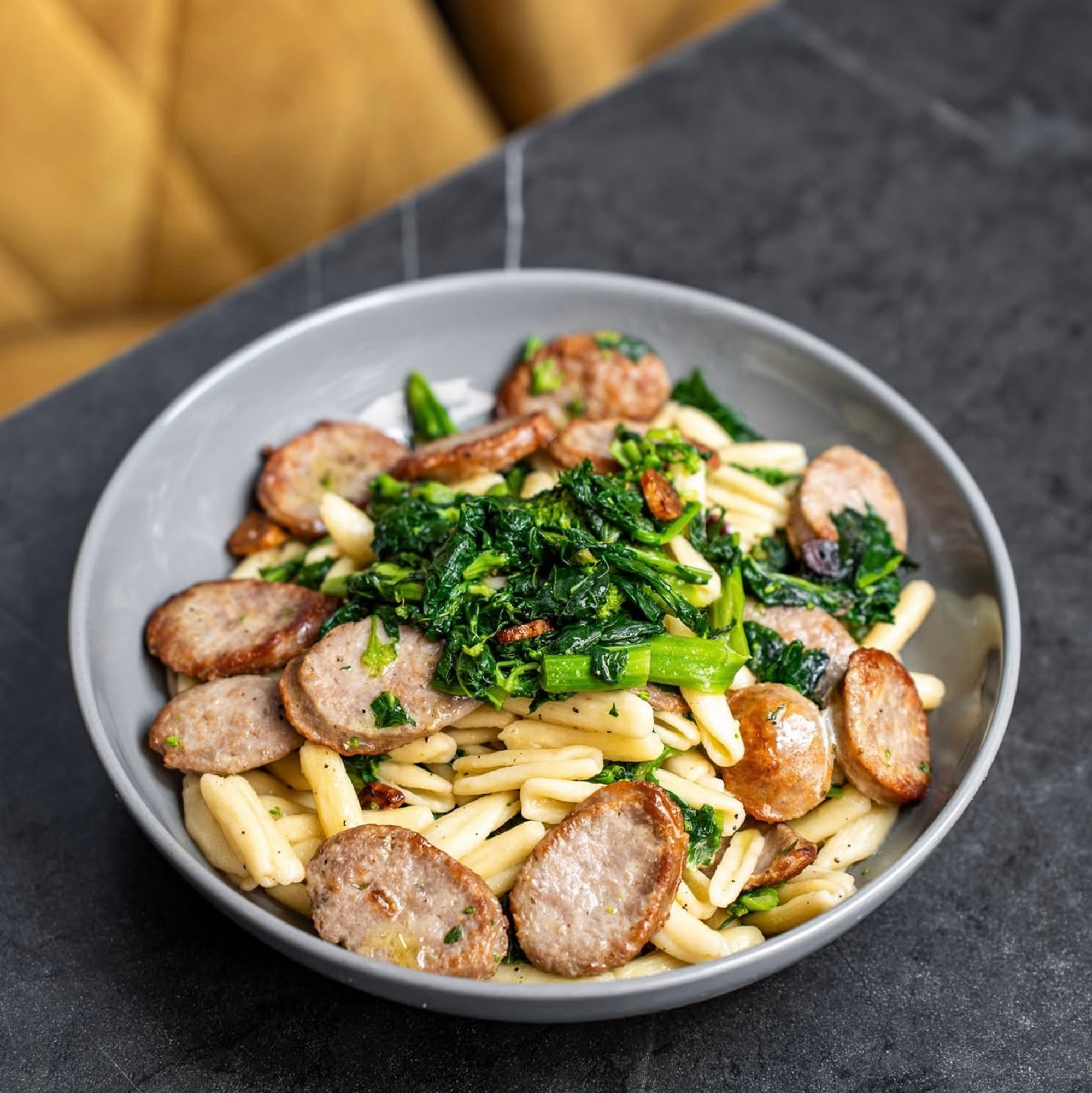 Cavatelli & Broccoli Rabe Sausage