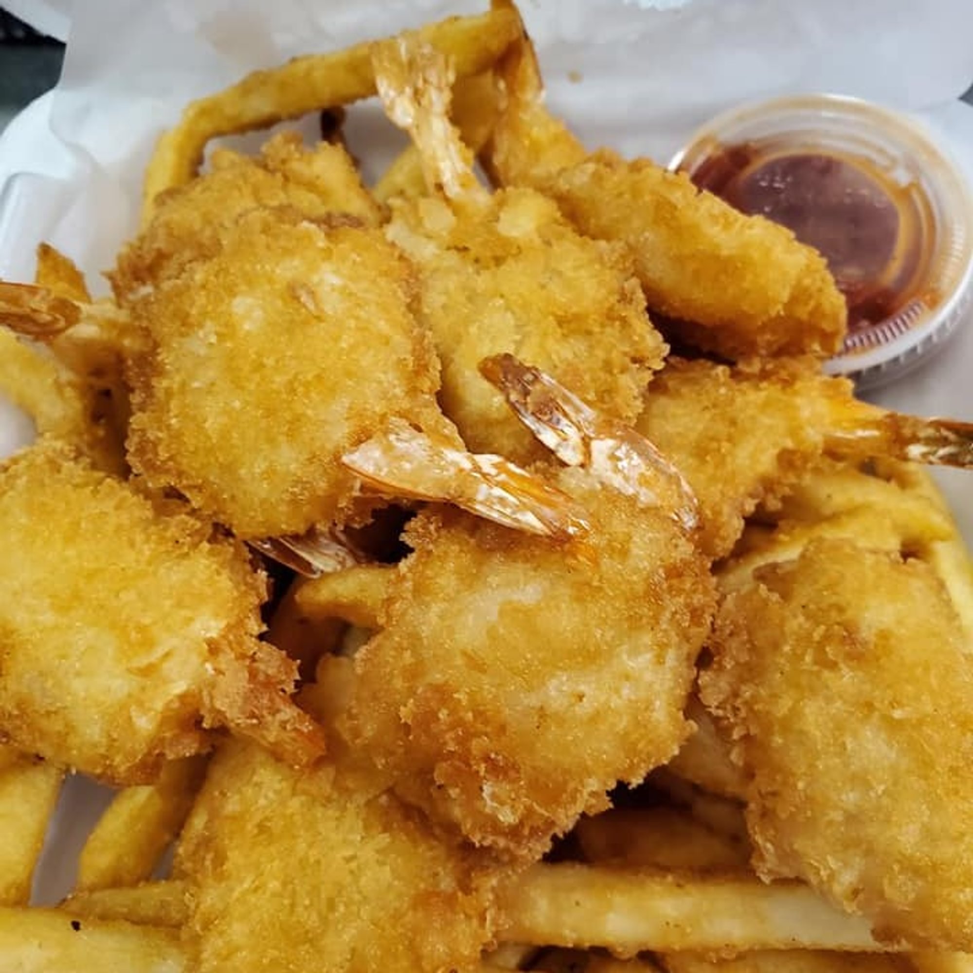 Fried Butterfly Shrimp