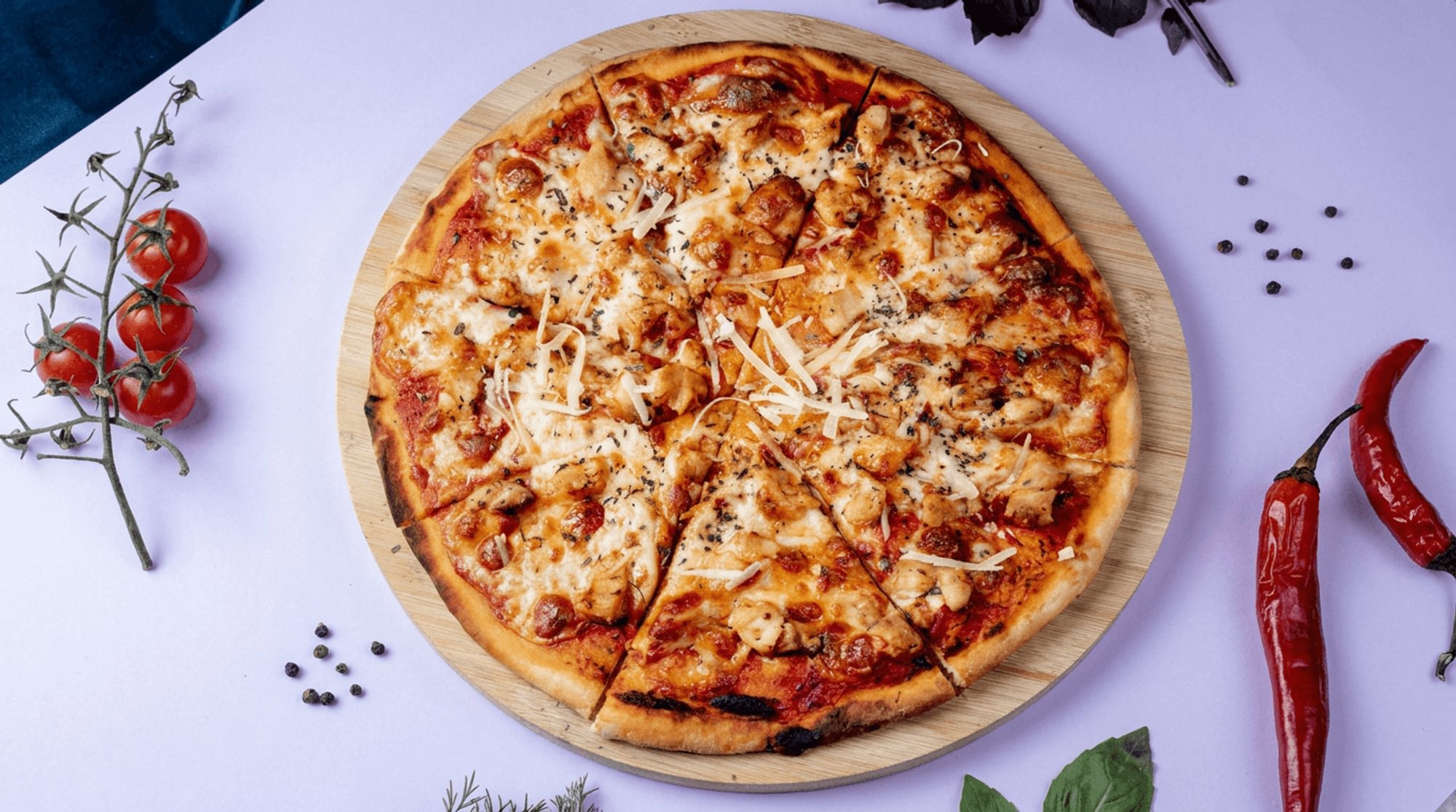 Gluten-Free Butter Chicken Pizza