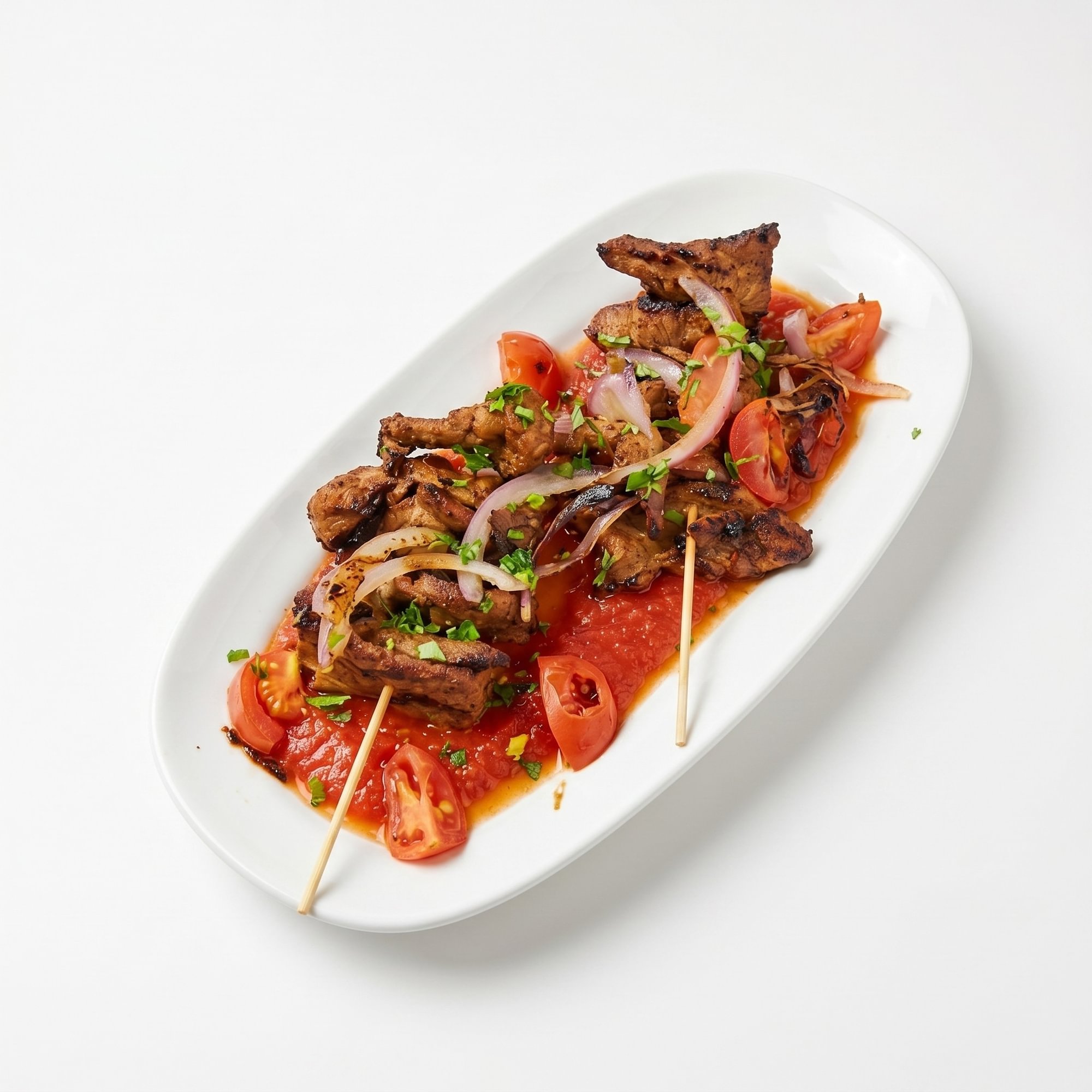 Steak Suya Skewers