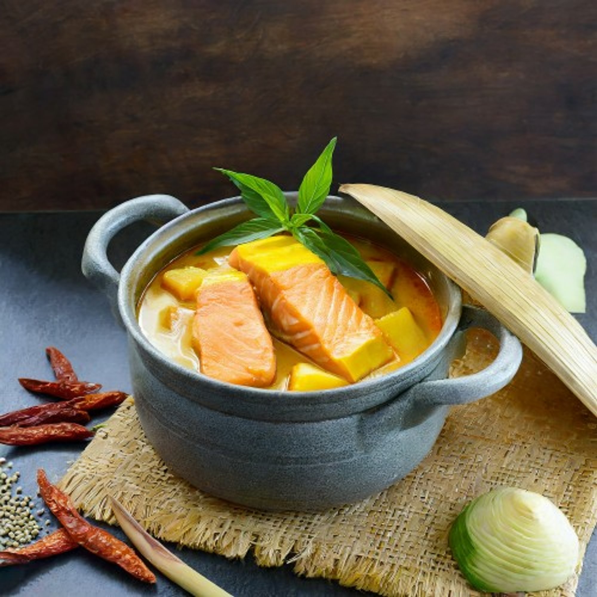 67. Panang Salmon