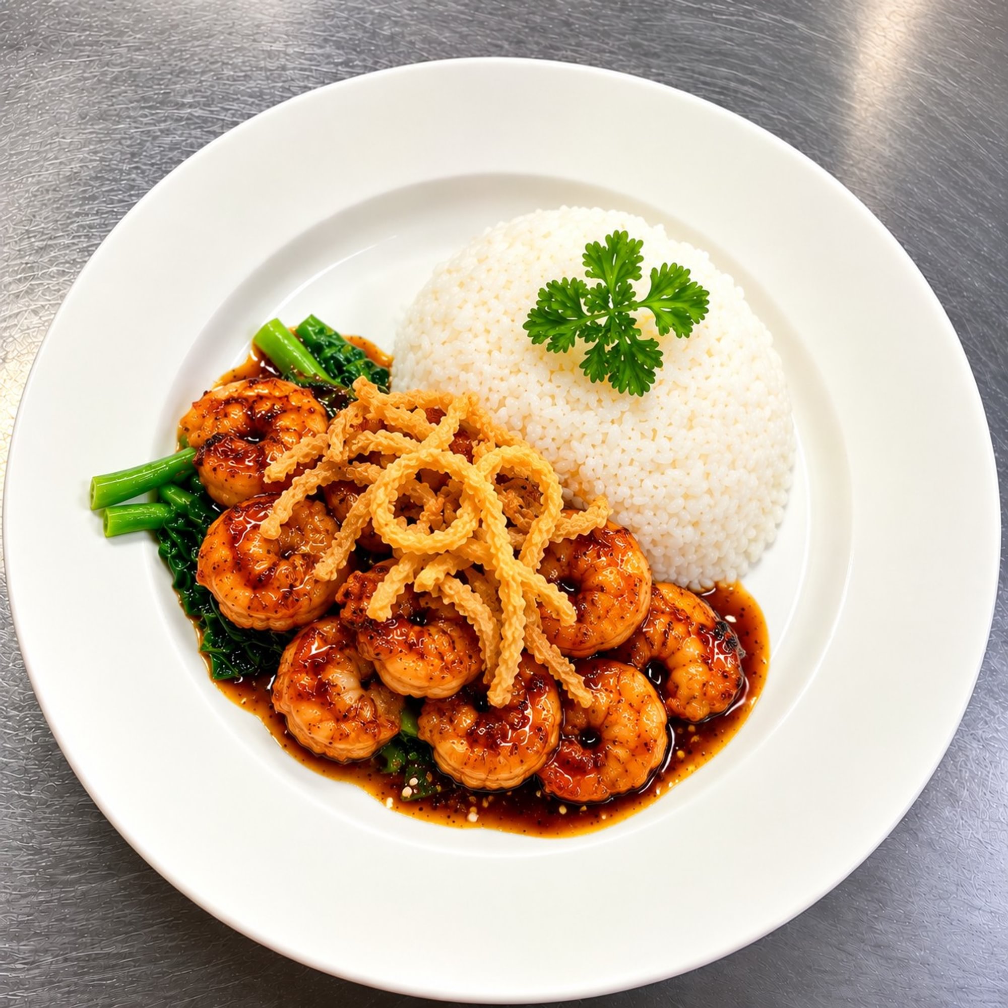 Shrimp Teriyaki